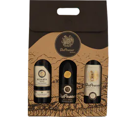 Pack Espumante, vinho reserva branco e vinho tinto