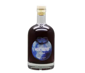 Licor Mirtilito 500ml com caixa de madeira